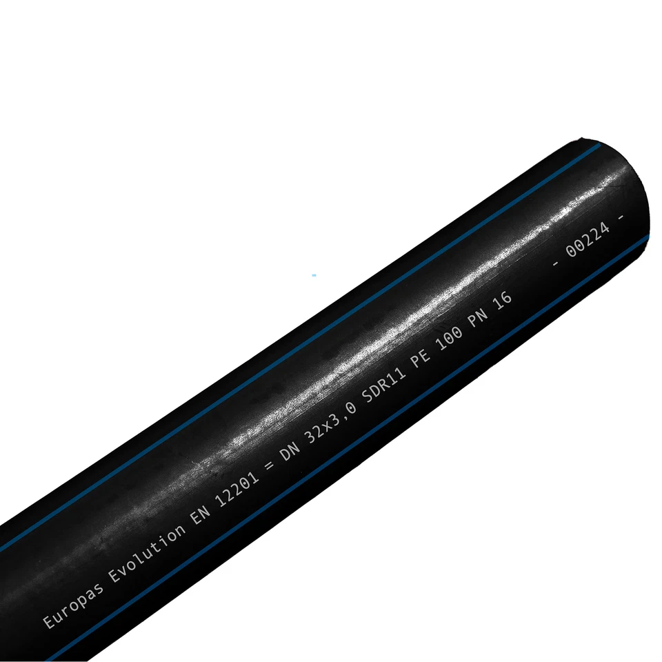 100m x 32mm Trinkwasserrohr PE Rohr 100 Wasserleitung Wasserrohr Gartenleitung - Bild 1 von 1