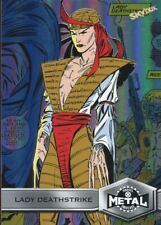 Marvel X Men Metal Universe Base Card #183 Lady Deathstrike