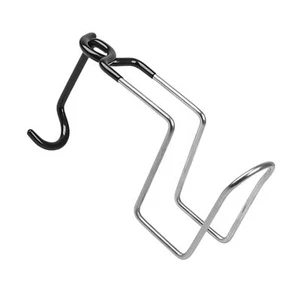 Outdoor Clip-On Cup Holder Stainless Steel Beach Chair Clip for Picnic, Camping - Picture 1 of 12