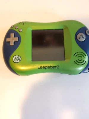 Leap Frog Leapster 2 Learning Green Gaming Handheld Console - Powers Up- Read - Image 1 of 4