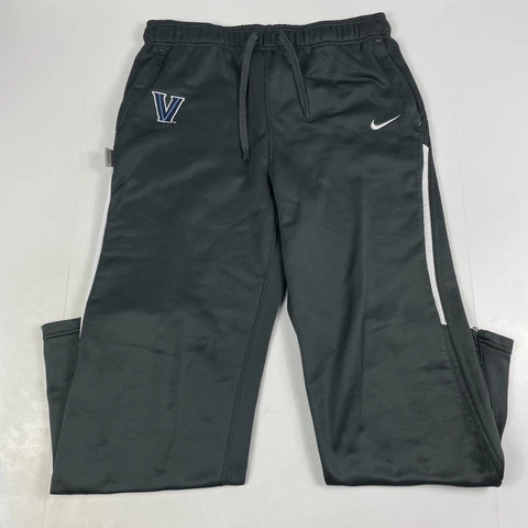 Villanova Wildcats Sweatpants Mens Extra Large Gray Nike Dri-Fit Lined NCAA Gym Cover