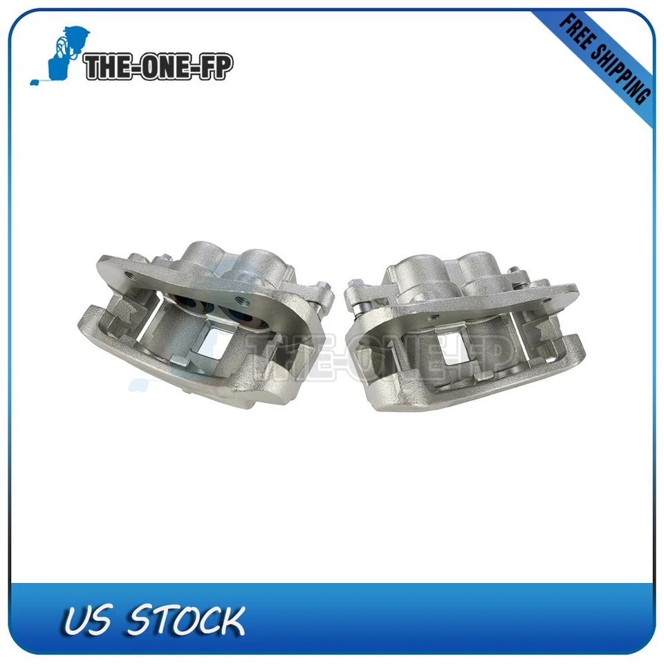 Juego de pares de pinzas de freno delanteras izquierda derecha GMC Canyon 2004-2008 con soporte Foto 1 de 1