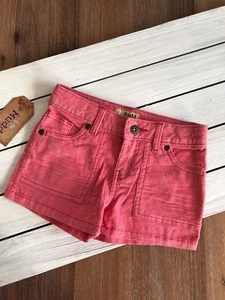 Nwt Mudd Girls 5 Cordaroy Pink Shorts - Picture 1 of 8