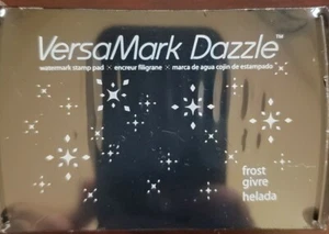 Tsukineko VERSAMARK Dazzle Watermark Stamp Pad VM-002 FROST Brand NEW! ink - Picture 1 of 2