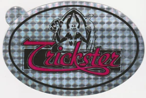 TRICKSTER - Original - Aufkleber - 70er Jahre - Sticker - Reflektierend - B - Picture 1 of 1