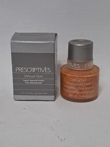 Prescriptives Virtual Skin Super Natural Finish Yellow/Org REAL GOLD 07 - 1 Oz. - Picture 1 of 4