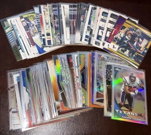 Houston Texans x73 Card Refractor Rookie Parallel Insert Vet Numbered Lot - Picture 1 of 13