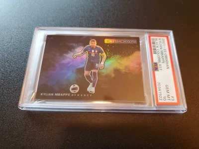 Kylian Mbappe 2021-22 Obsidian Black Colorblast, PSA 10 SSP Case Hit POP 60 - Image 1 of 2