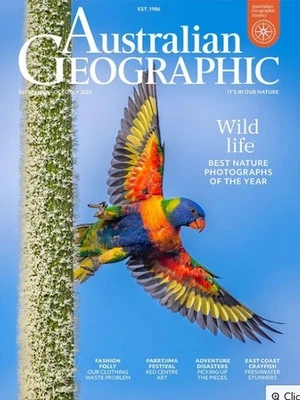 Australian Geographic Magazine Issue Sept-Oct 2025/ WILD LIFE - Image 1 of 3