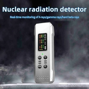 (White)Portable Nuclear Radiation Detector Geiger Counter 0.96inch TFT TDW - Picture 1 of 6