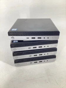 LOTE 4 HP Elitedesk 800 G3 Mini PC (i5-6500T, 8GB RAM, Sin SSD, Sin sistema operativo) Sin CA *Leer - Imagen 1 de 8