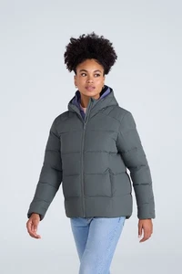 Chaqueta de plumón con capucha Animal Tech de peso medio para mujer - Imagen 1 de 36