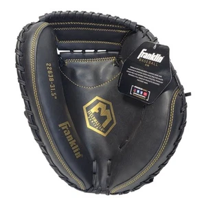 Franklin Fieldmaster 22638 Catcher's Mitt Black 31.5" Right Hand Throw NWT - Picture 1 of 11