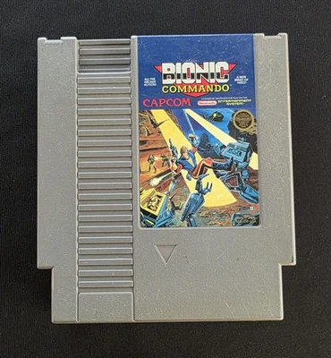 Bionic Commando (Nintendo NES, 1988) Authentic & Tested Cartridge - Image 1 of 4