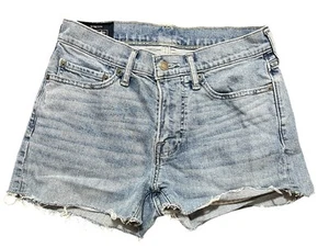 Abercrombie And Fitch Cutoff Jean Shorts Size 28 - Picture 1 of 5