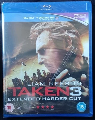 Taken 3 Extended Harder Cut (Blu-ray, 2015) Liam Neeson Cert 15 - Image 1 of 2