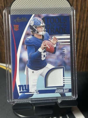 2024 Panini Absolute - Jaxson Dart Tools of The Trade /49 #TTR-JDA - NY Giants - Image 1 of 2