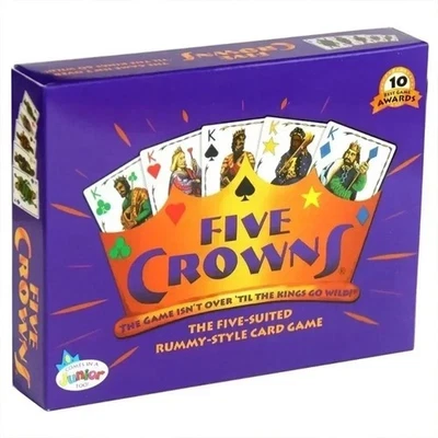 Five Crowns Card Game 5 Suites Classic Original Party Rummy Style Play New - Image 1 of 4
