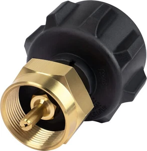QCC1 Regulator Valve Propane Refill Adapter 1 LB LP Gas Cylinder Tank Coupler - Picture 1 of 23