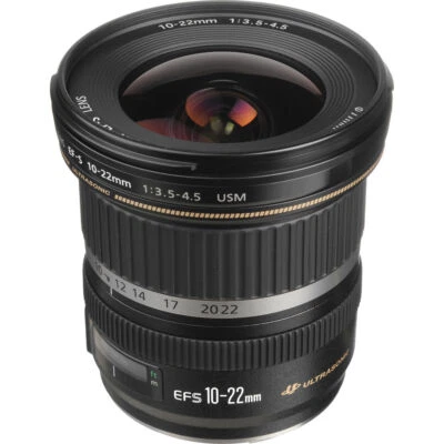 Canon EF-S 10-22mm f/3.5-4.5 USM Autofocus Lens (Open Box) - Image 1 of 3