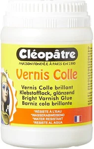 Lackkleber hell VERNIS COLLE BRILLANT CLÉOPÂTRE 250G - Bild 1 von 6