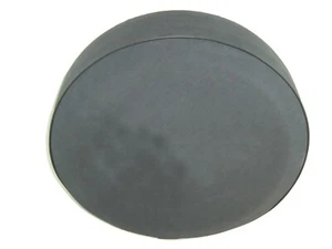 US made SpareCover® Brawny Series - 29" BLANK Heavy  Jet-Black Vinyl Tire Cover - Picture 1 of 7