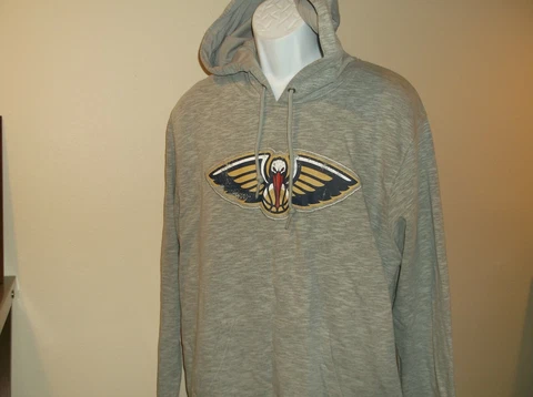 New Orleans Pelicans Hoodie Sweatshirt Men's Large new with tags Free Ship Cover