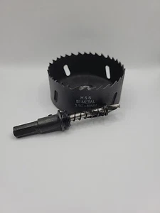 HSS BI-Metal 3 5/32” 80mm hole saw Black - Picture 1 of 4