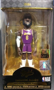 LeBron James Funko Gold 5" NBA Vinyl Figure LA Lakers Chase Version Purple NBA - Bild 1 von 4