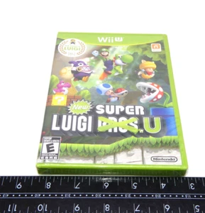 Nuevo Precintado Super Luigi U Completo Nintendo Wii U CIB Bros Juego Verde - Imagen 1 de 6