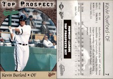 Kevin Burford 1998 Multi-Ad Midwest League Top Prospects #7 Card