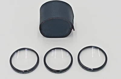 55 mm soligor L Made in Japan Lens Filter Set  3 & Case - Image 1 of 4