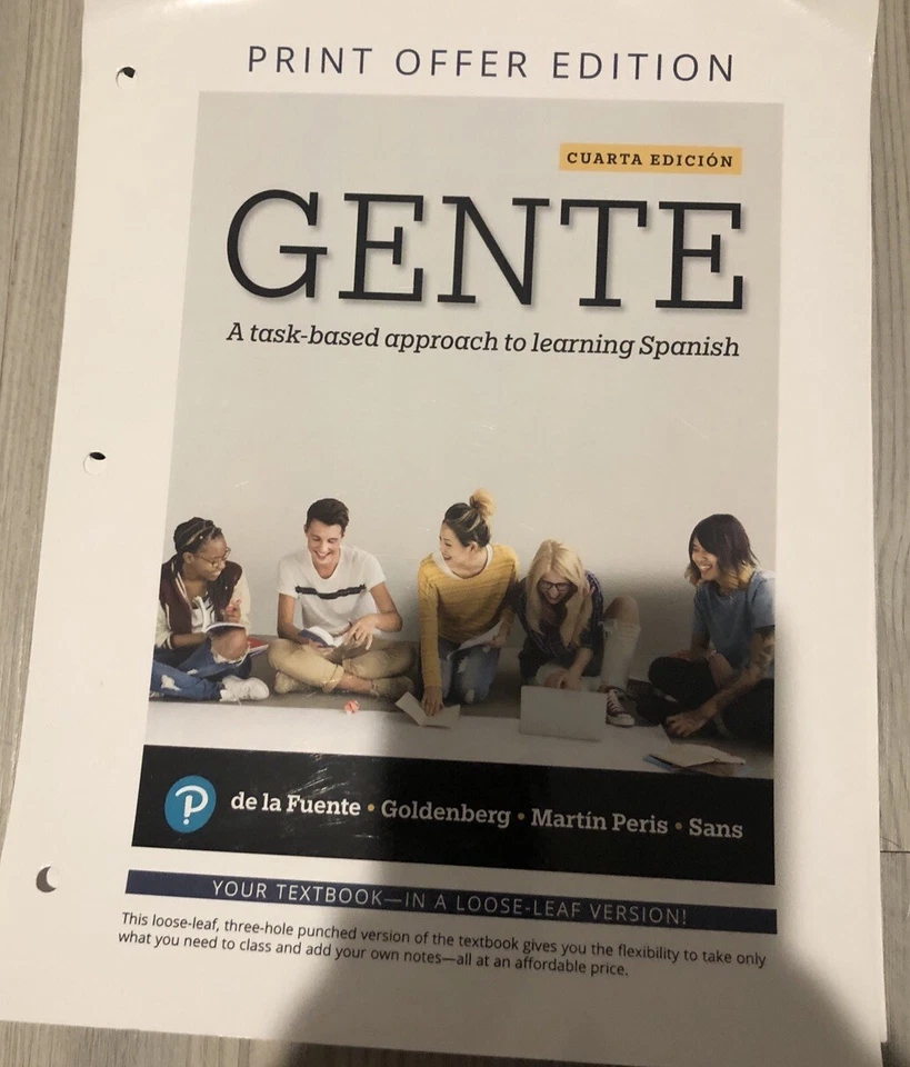 Gente: A Task-based Learning Approach to Spanish - Loose Leaf Edition - - Image 1 of 1
