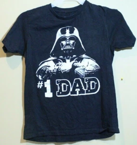 #1 Camiseta Dad Darth Vader Negra Pequeña Sh1 - Imagen 1 de 3