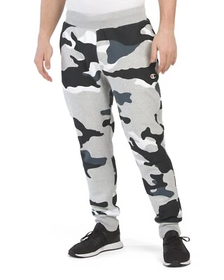Calça jogger Champion Man tamanho 2XLarge tecido reverso camuflagem nova com etiquetas (C2) - Imagem 1 de 3