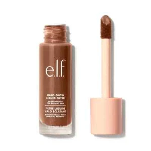 E.L.F Halo Glow Liquid Filter Booster RICH 8 Squalane Hyaluronic Acid Fills Pore - Picture 1 of 2