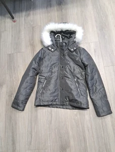 Ambiance Outerwear Women Puffer Jacket Size S Color Black - Picture 1 of 6