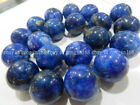 OGROMNE 18mm Naturalne oryginalne lapis lazuli Kamień szlachetny Okrągłe luźne koraliki 15"
