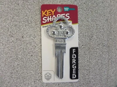 LUCKY LINE B303K SKELETON KEY KWIKSET KW1 KEYWAY HOUSE KEY FORGED KEY SHAPES