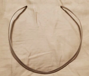 Christin Wolf Sterling Torque Necklace - Picture 1 of 4