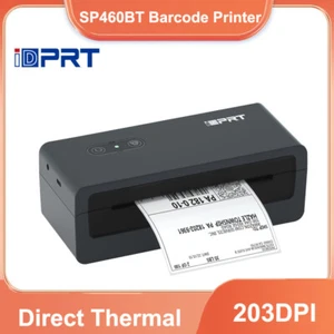 Impresora de etiquetas de envío térmico directo iDPRT SP460BT 203DPI Bluetooth y USB - Imagen 1 de 9
