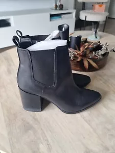 Windsor Smith Fran black leather boots . size 9 - Picture 1 of 8