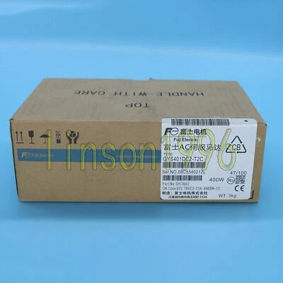 One FUJI AC SERVO MOTOR GYS401DC2-T2C Brand New In Box - Image 1 of 4