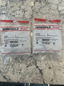 WIREMOLD V5783 STEEL ELBOW BOX CONNECTOR IVORY (QTY 2) - Picture 1 of 2