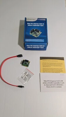 IOCREST Mini PCI Express SATA III   SI MPE40095   6gbs Controller Card - Image 1 of 4