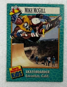 Mike McGill 1989 Sports Illustrated SI For Kids #67 Card Skateboarding - Picture 1 of 2