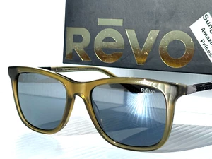 NEW REVO COVE Shiny Crystal Pine POLARIZED Grey Lens Sunglass 1164N 08 GY - Picture 1 of 19