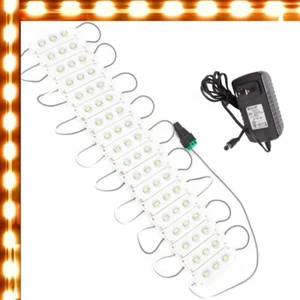 LEDUPDATES MOBILE STORE FRONT LED LIGHT 10ft Orange super bright 5630 + UL Power - Picture 1 of 7