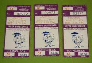 New York Mets Ticket Stub | August 21 1979 |  - Picture 1 of 1