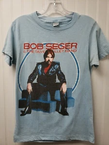 Bob Seger & The Silver Bullet Band 1986 American Tour Rock-T talla M - Imagen 1 de 6